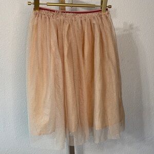 H&M x Harry Potter-Chic tan Tulle A-Line Skirt - girls size 8-10
